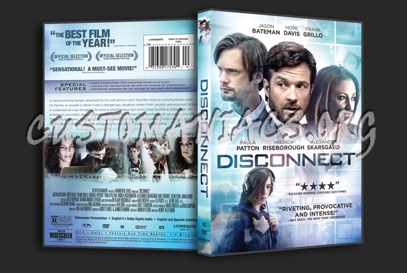 Disconnect dvd cover