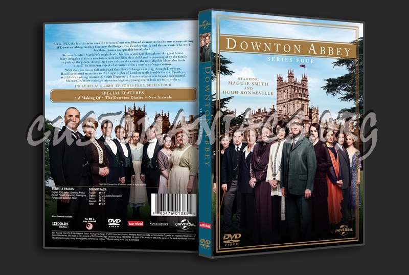 Downton Abbey Season 4 dvd cover