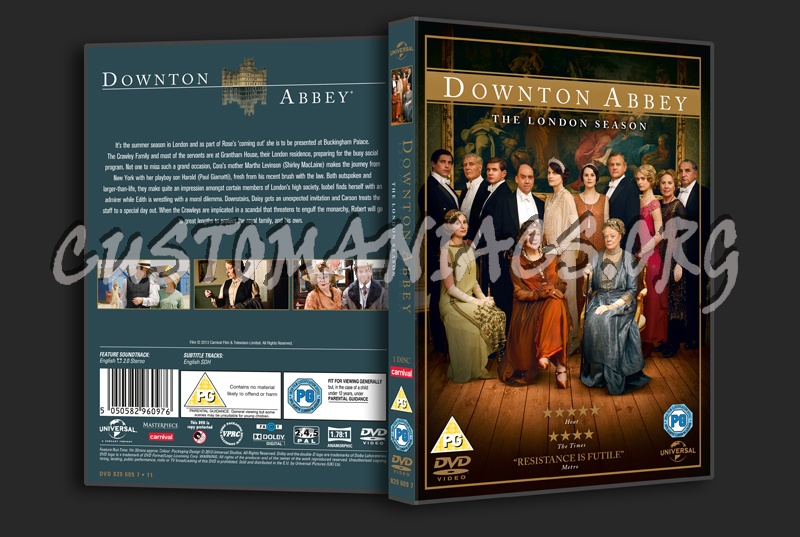 Downton Abbey The London Season dvd cover