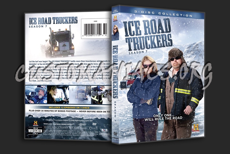 Ice Road Truckers Season 7 dvd cover