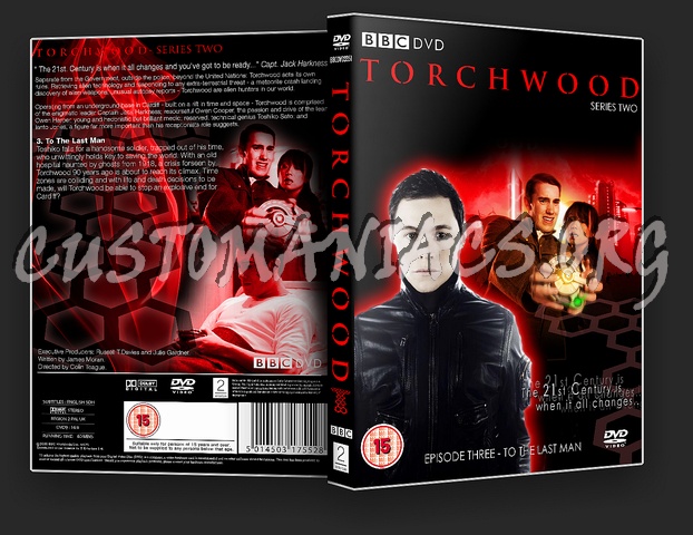 Torchwood Series 2 Episode 3: To The Last Man dvd cover