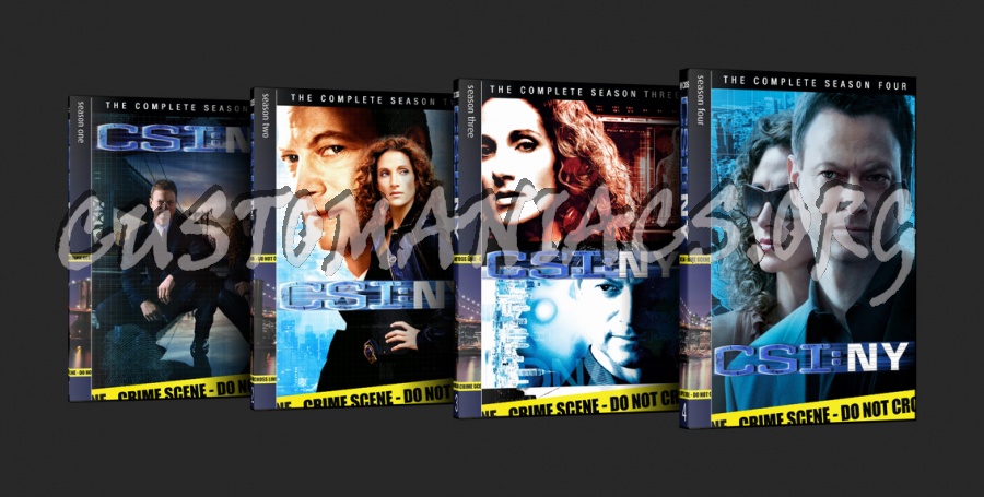 Csi: Ny dvd cover