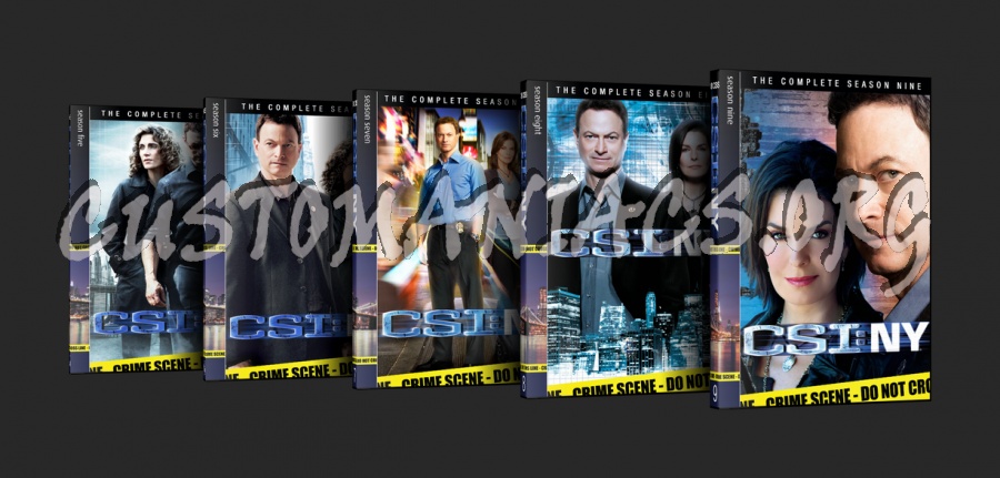 Csi: Ny dvd cover