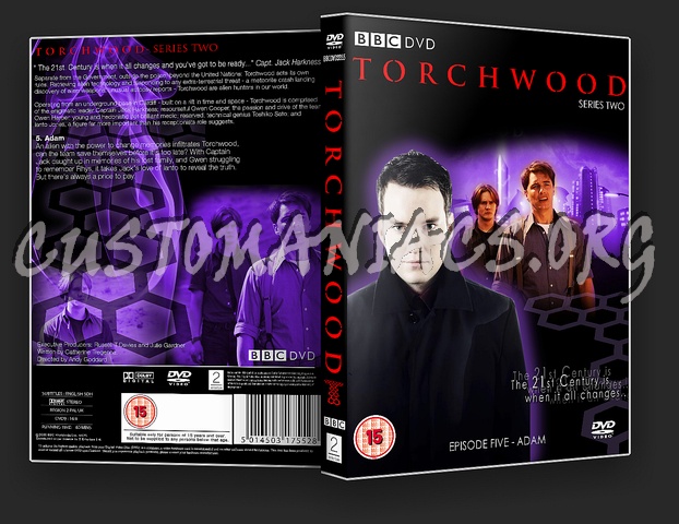 Torchwood Series 2 Episode 5: Adam dvd cover