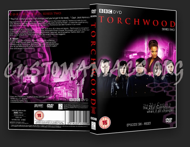 Torchwood Series 2 Episode 6: Reset dvd cover