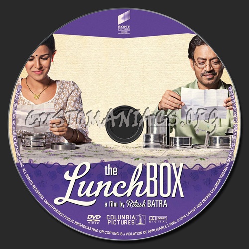 The Lunchbox dvd label