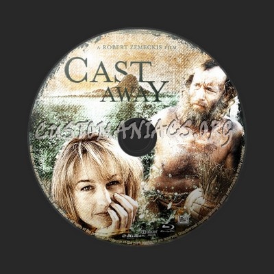 Cast Away blu-ray label