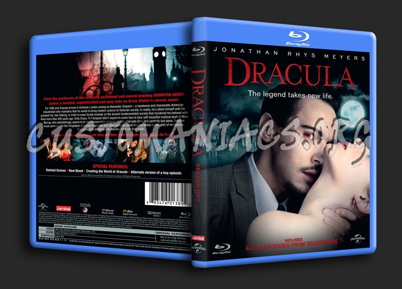 Dracula Season 1 blu-ray cover