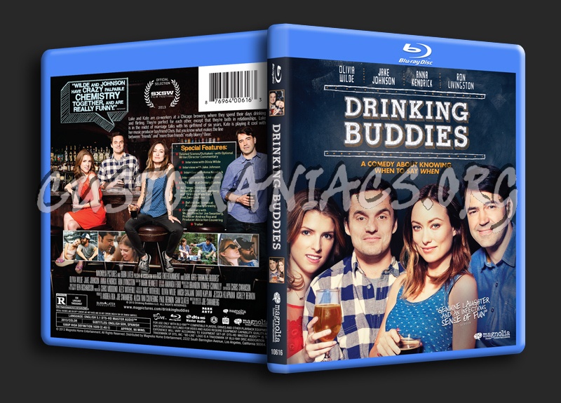 Drinking Buddies blu-ray cover