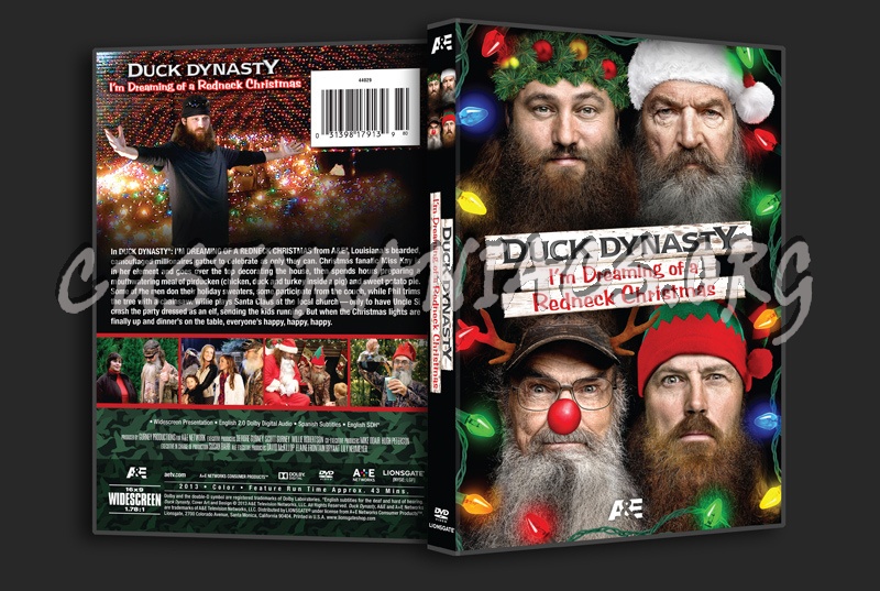 Duck Dynasty I'm Dreaming of A Redneck Christmas dvd cover