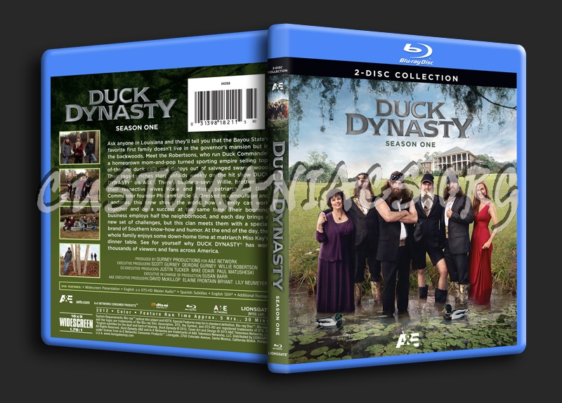 Duck Dynasty Season 1 blu-ray cover