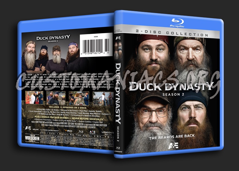 Duck Dynasty Season 2 blu-ray cover