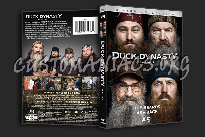 Duck Dynasty Season 2 dvd cover
