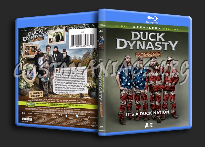 Duck Dynasty Season 4 blu-ray cover