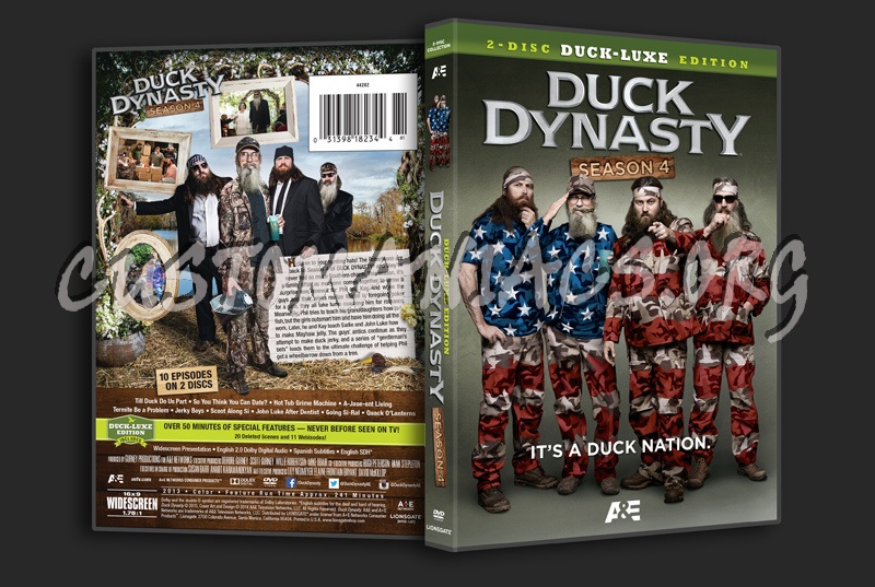 Duck Dynasty Season 4 dvd cover