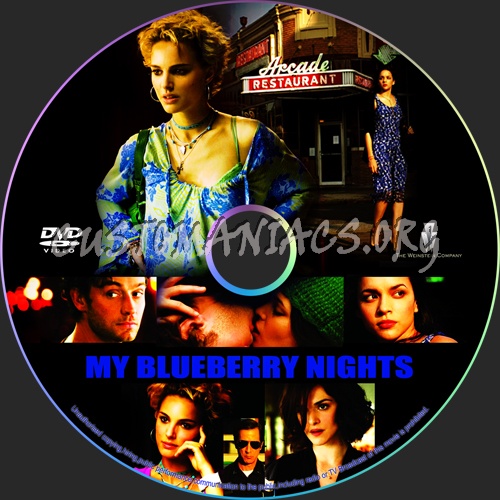 My Blueberry Nights dvd label