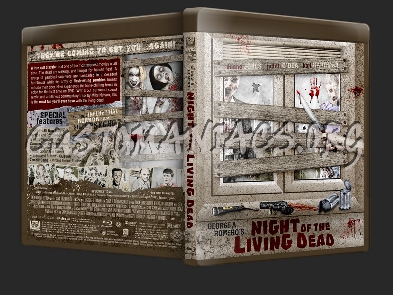 Night of the Living Dead blu-ray cover