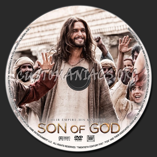Son Of God dvd label