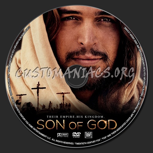 Son Of God dvd label