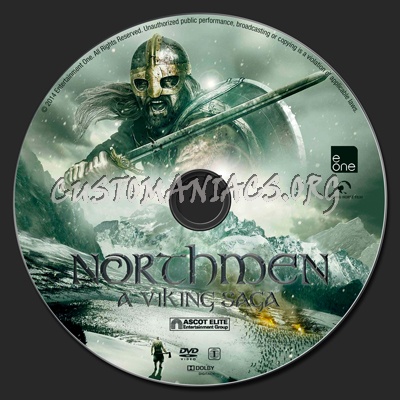 Northmen: A Viking Saga dvd label