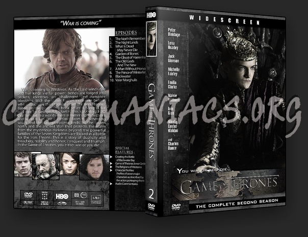 Game of Thrones dvd cover