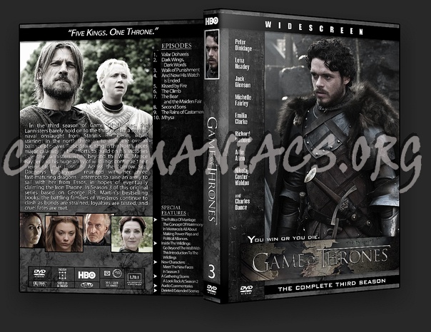 Game of Thrones dvd cover