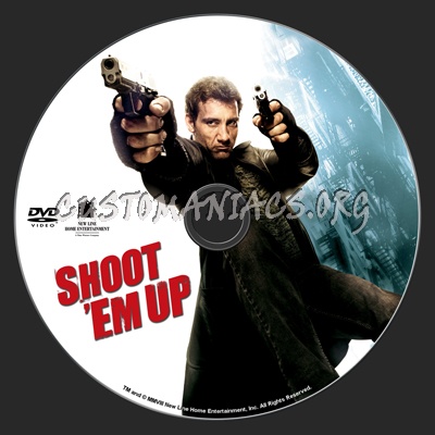 Shoot 'Em Up dvd label