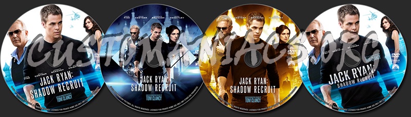 Jack Ryan: Shadow Recruit dvd label