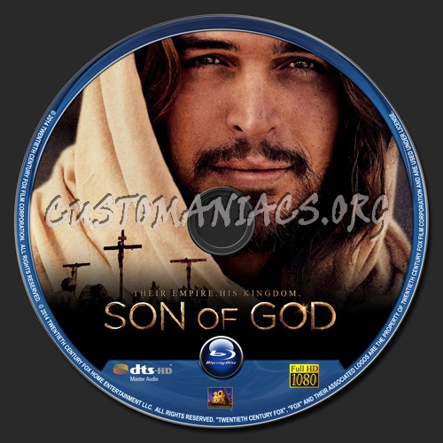 Son Of God blu-ray label