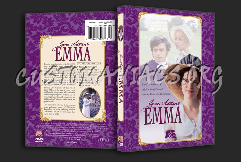 Jane Austen's Emma dvd cover