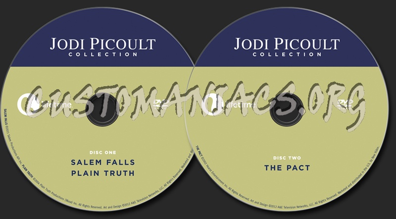 Jodi Picoult Collection dvd label