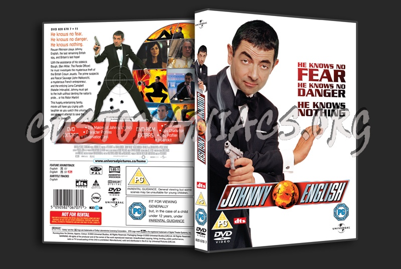Johnny English dvd cover