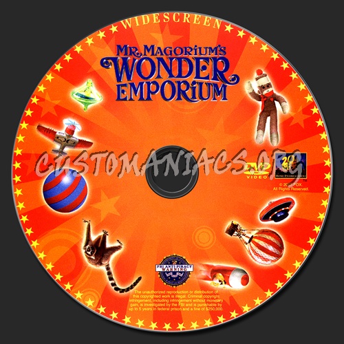 Mr. Magorium's Wonder Emporium dvd label