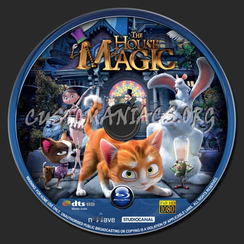 The House Of Magic blu-ray label