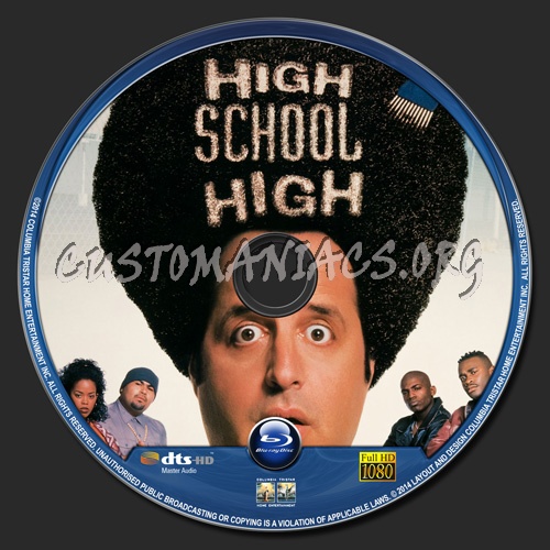 High School High blu-ray label