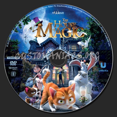The House of Magic dvd label