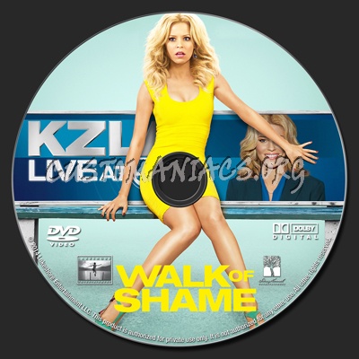 Walk of Shame dvd label