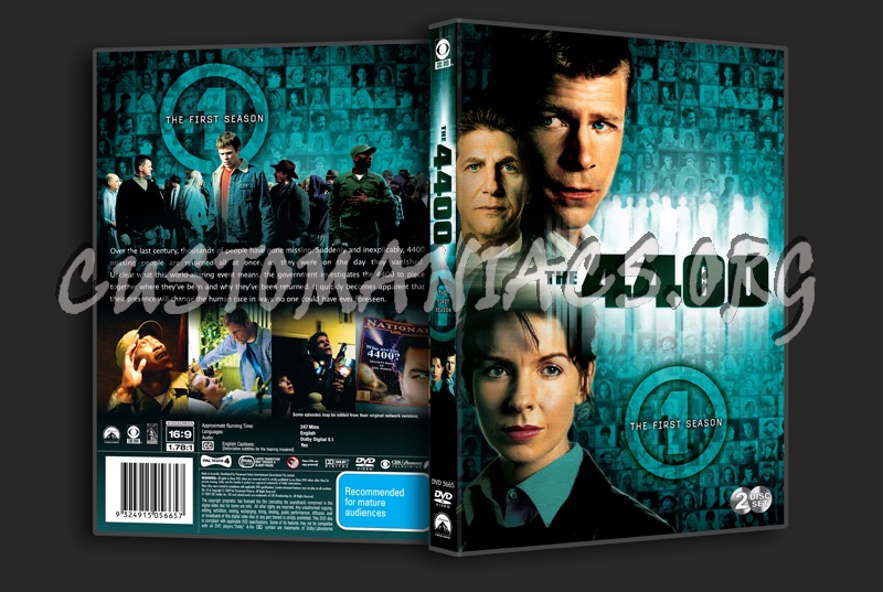 The 4400 Season 1 dvd cover