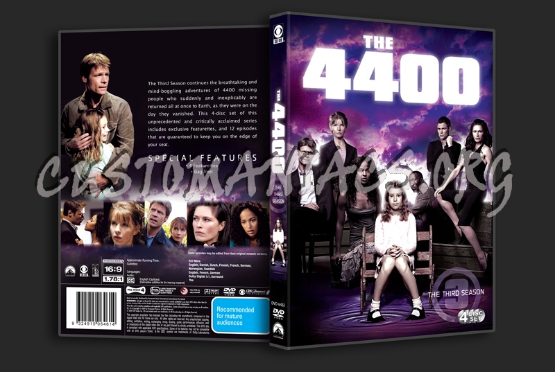 The 4400 Season 3 dvd cover