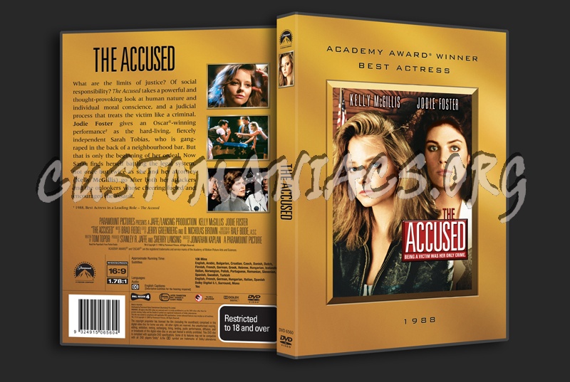 The Accused dvd cover