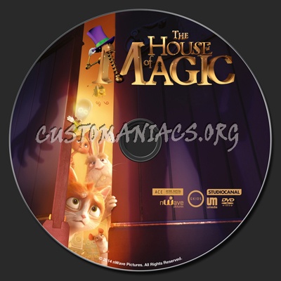 The House Of Magic dvd label