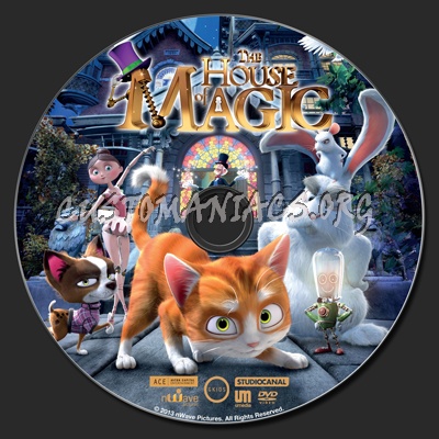 The House Of Magic dvd label