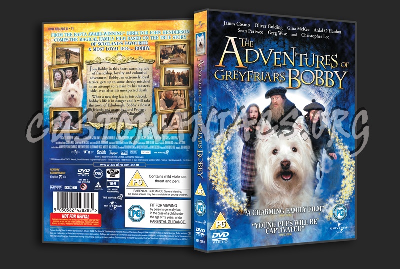 The Adventures of Greyfriars Bobby dvd cover