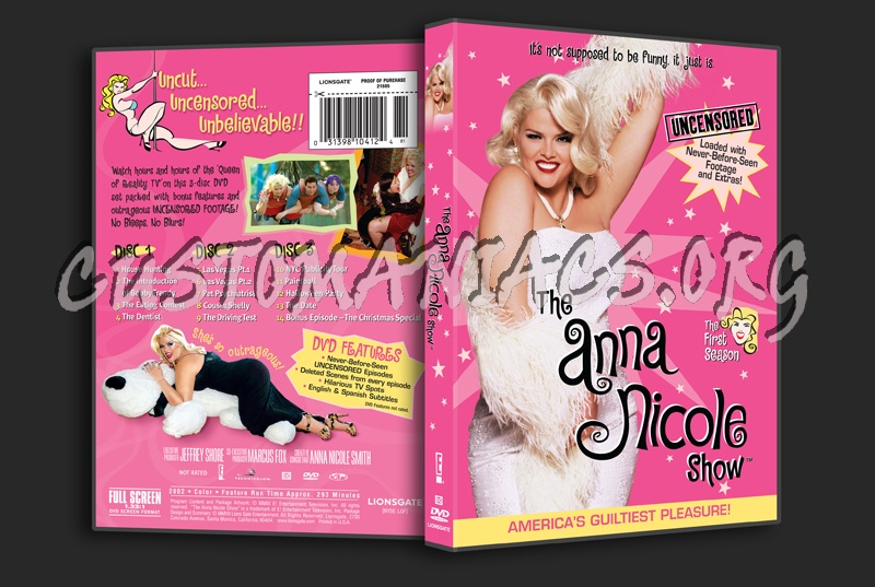 The Anna Nicole Show Season 1 dvd cover