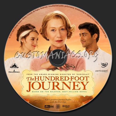 The Hundred-Foot Journey dvd label