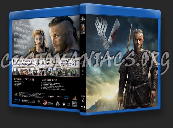 Vikings Season 2 blu-ray cover