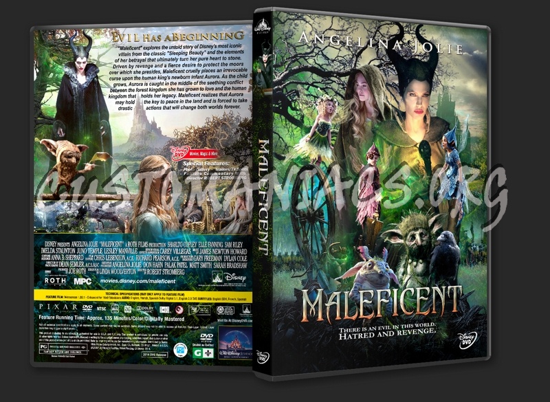 Maleficent (2014) dvd cover