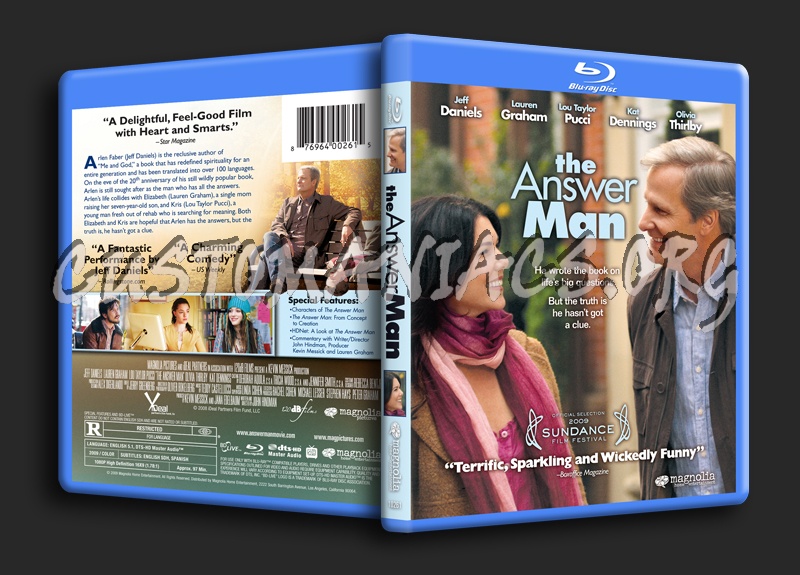 The Answer Man blu-ray cover