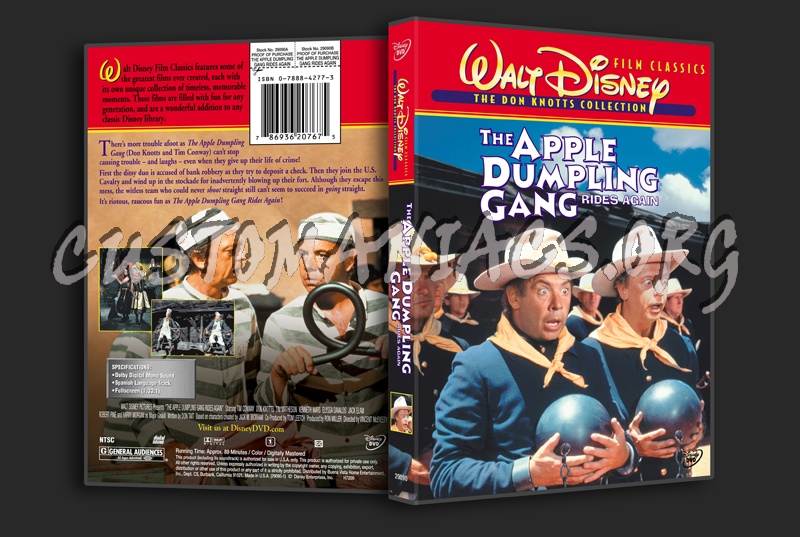 The Apple Dumpling Gang Rides Again dvd cover