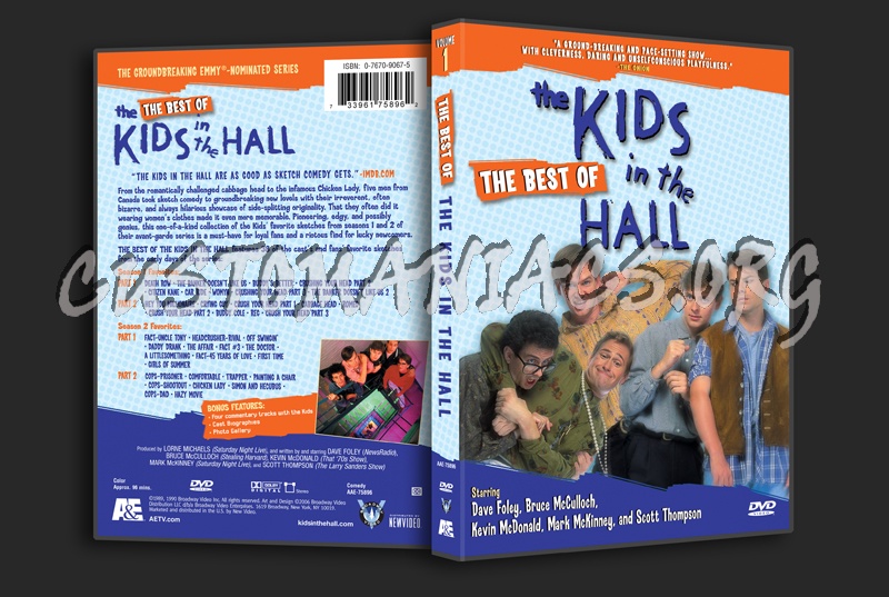 The Best of the Kids in the Hall Volume 1 dvd cover
